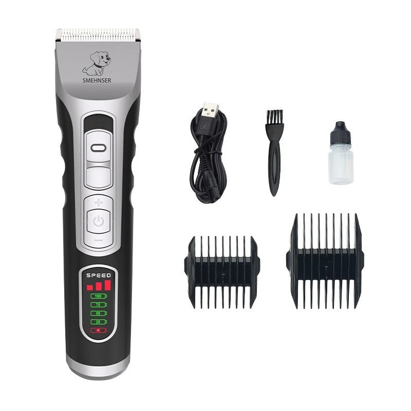 Electric Pet Clippers Cat Dog Hair Shaver Rechargeable Hair Shears Pet Cleaning Products Kit Dogs Grooming Supplies Accessories