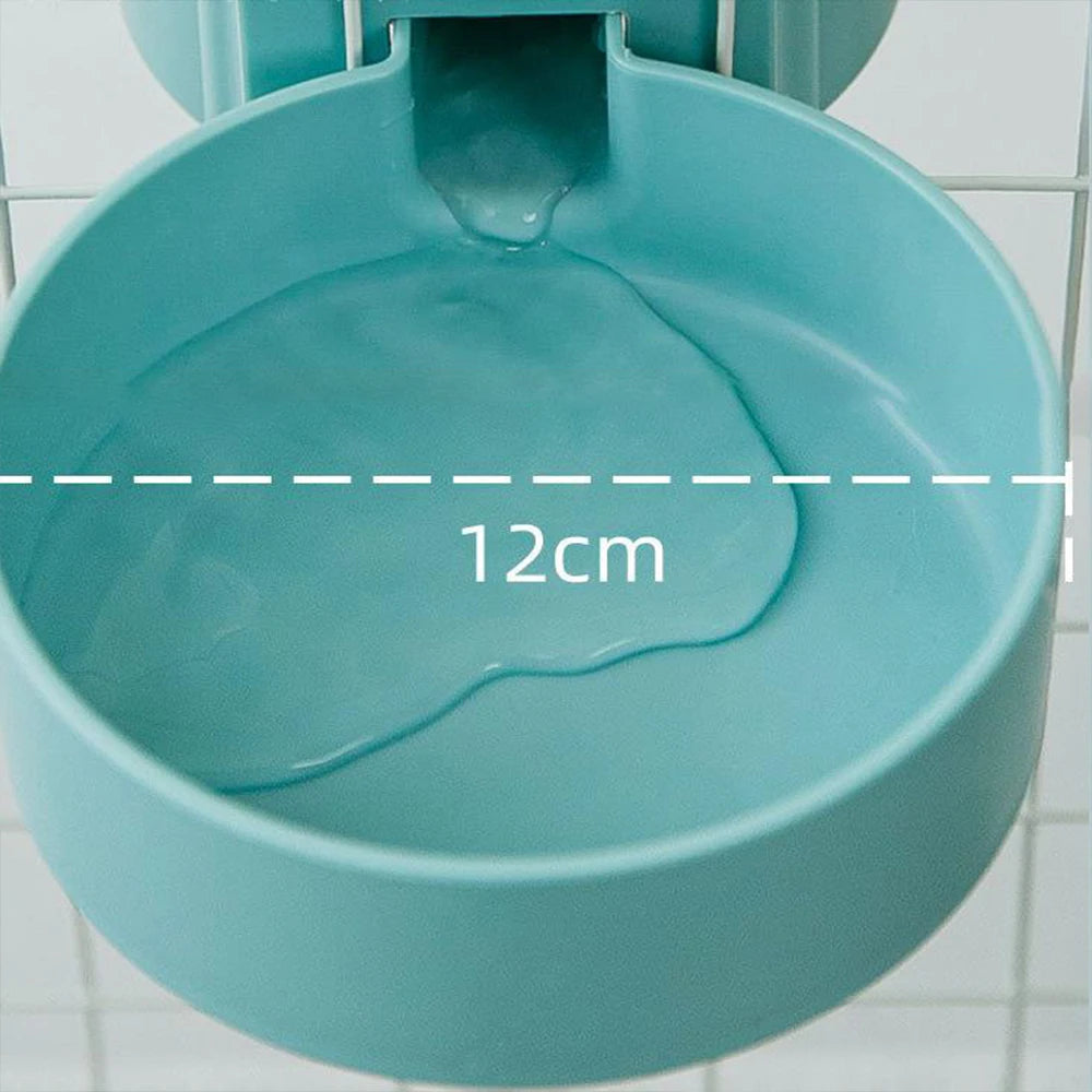Large Capacity Cat Cage Hanging Automatic Drinking Fountain Feeder for Cat Puppy Rabbit Pet Water Drinker Feeding Bowl Supplies