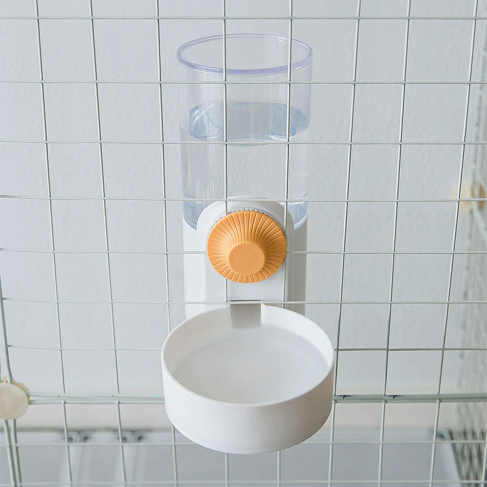 Large Capacity Cat Cage Hanging Automatic Drinking Fountain Feeder for Cat Puppy Rabbit Pet Water Drinker Feeding Bowl Supplies