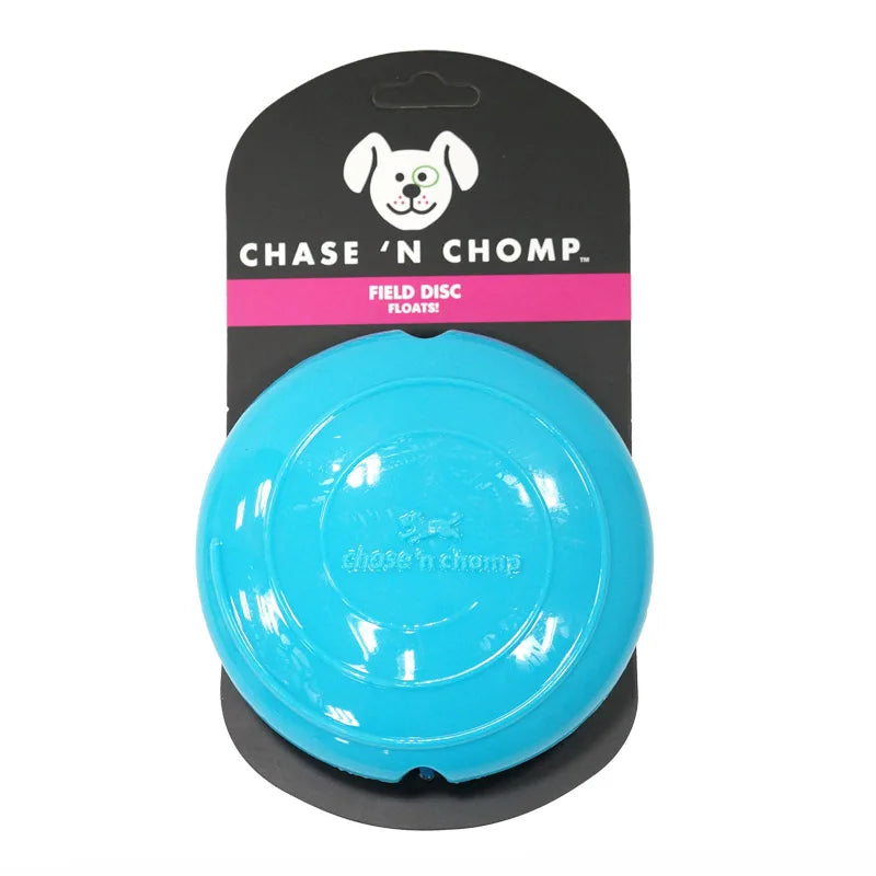 CAITEC Dog Toys Squeaking Foraging Disc Springy Durable Floatable Foraging and Chewing Pet Toy
