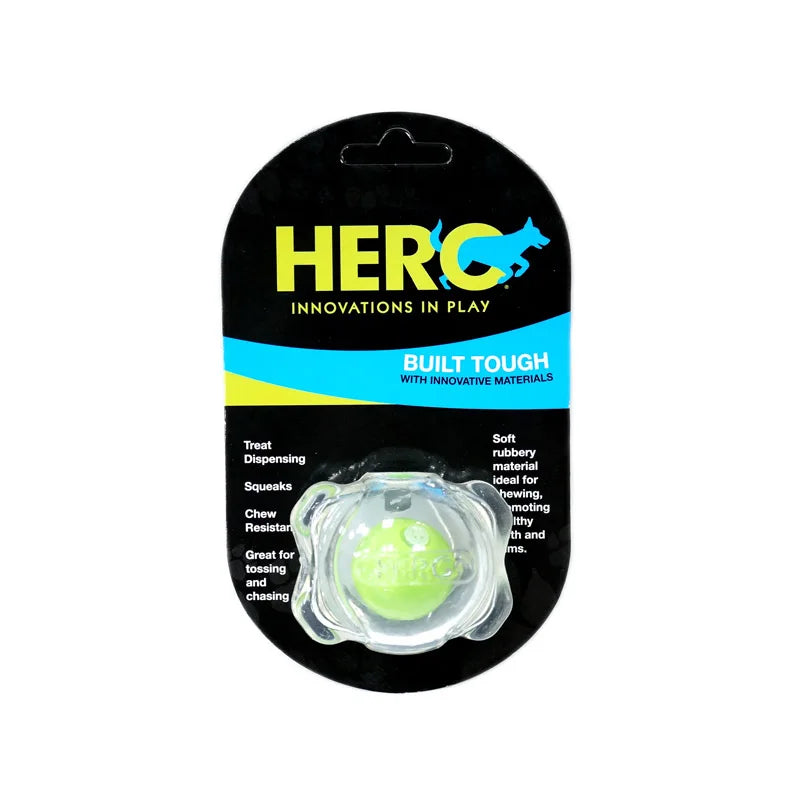 CAITEC Dog Toys New Squeaker Ball Floatable Springy Bite Resistant Great for Tossing Chasing Can also Forage 3 Sizes