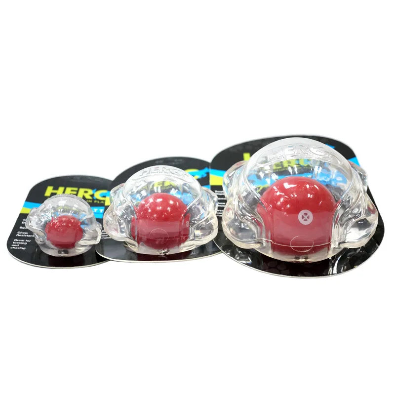 CAITEC Dog Toys New Squeaker Ball Floatable Springy Bite Resistant Great for Tossing Chasing Can also Forage 3 Sizes
