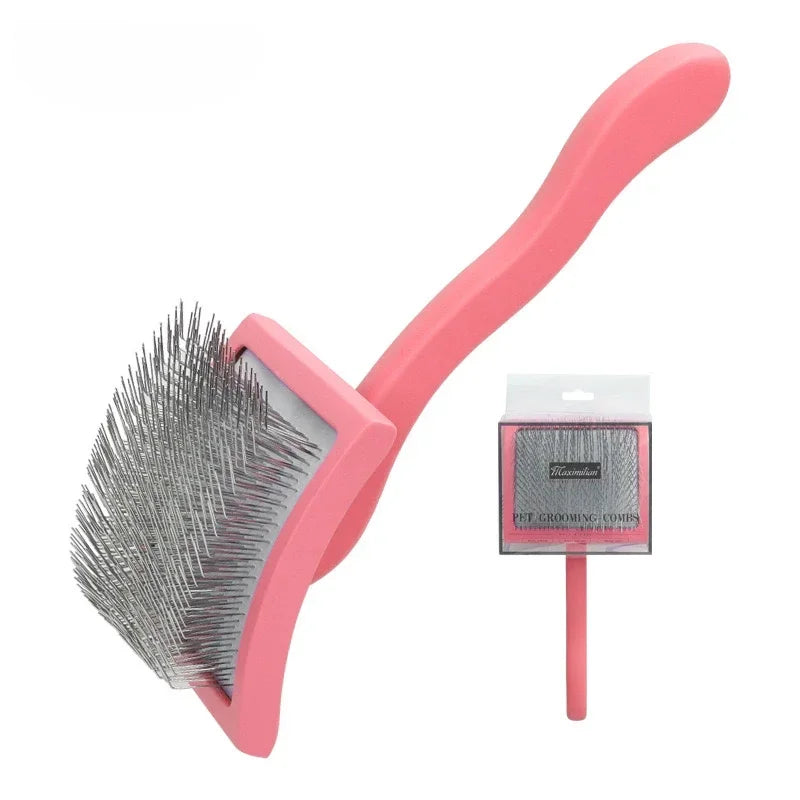 Pet Slicker Brush For Dog Dematting Removal Remover Slicker Tool Dog Brush Pet Cleaning Grooming Cat Hair Comb