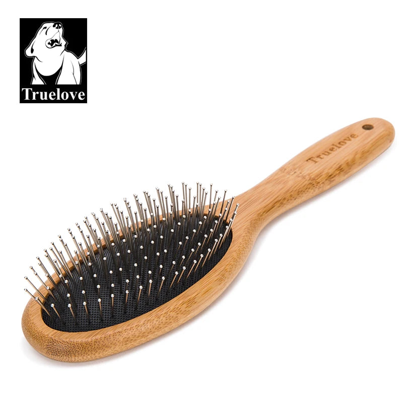 Truelove Pet Grooming Brush Dogs and Cats,Tangles Undercoat,Safe Sensitive Skin Deshedding Pet Brush Removes Loose Hair Tangles