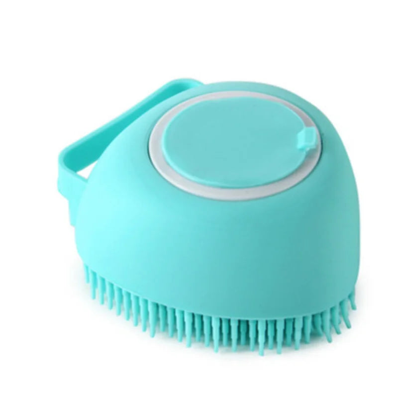 Multifunctional Bath Massage Brush for Dogs And Cats Soft Safety Silicone Puppy Grooming Tool Big Dog Cat Pet Accessories