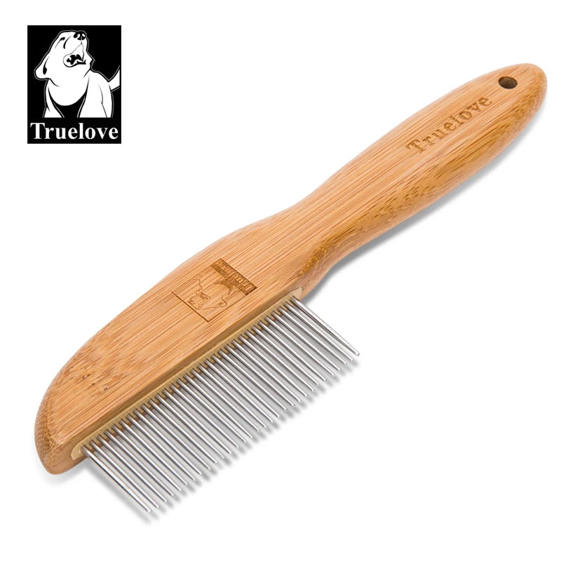 Truelove Pet Grooming Brush Dogs and Cats,Tangles Undercoat,Safe Sensitive Skin Deshedding Pet Brush Removes Loose Hair Tangles
