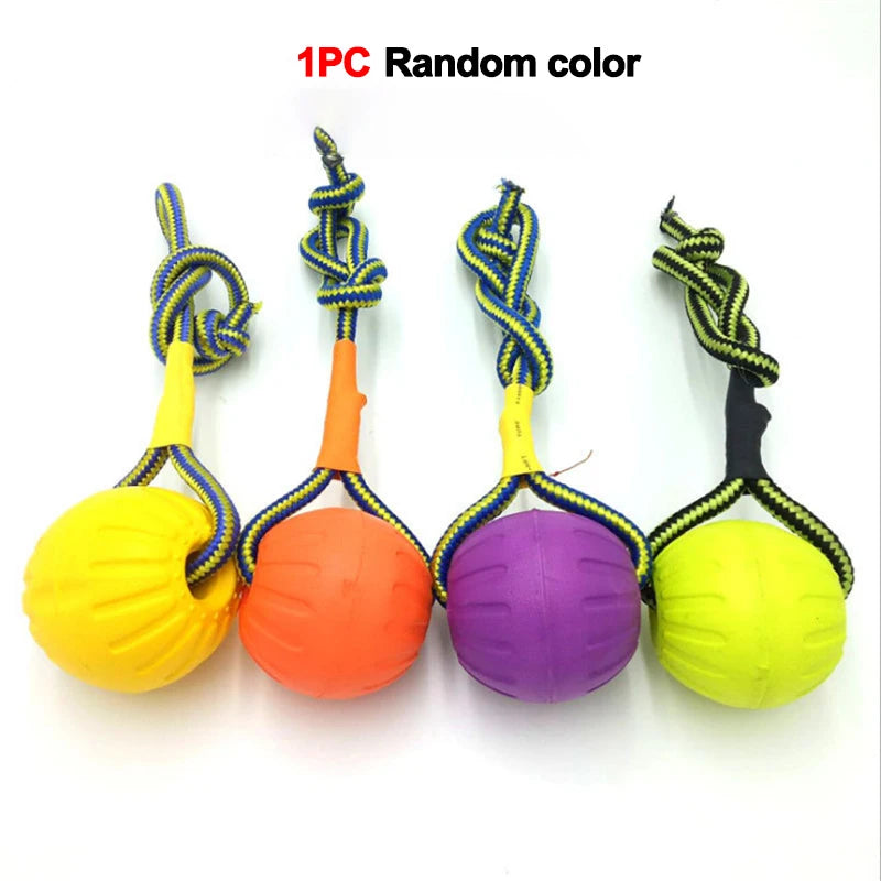 New Dog Toys Pet Flying Disk Training Ring Puller Anti-Bite Floating Interactive Toys Training Chewing Toy for Small Large Dogs