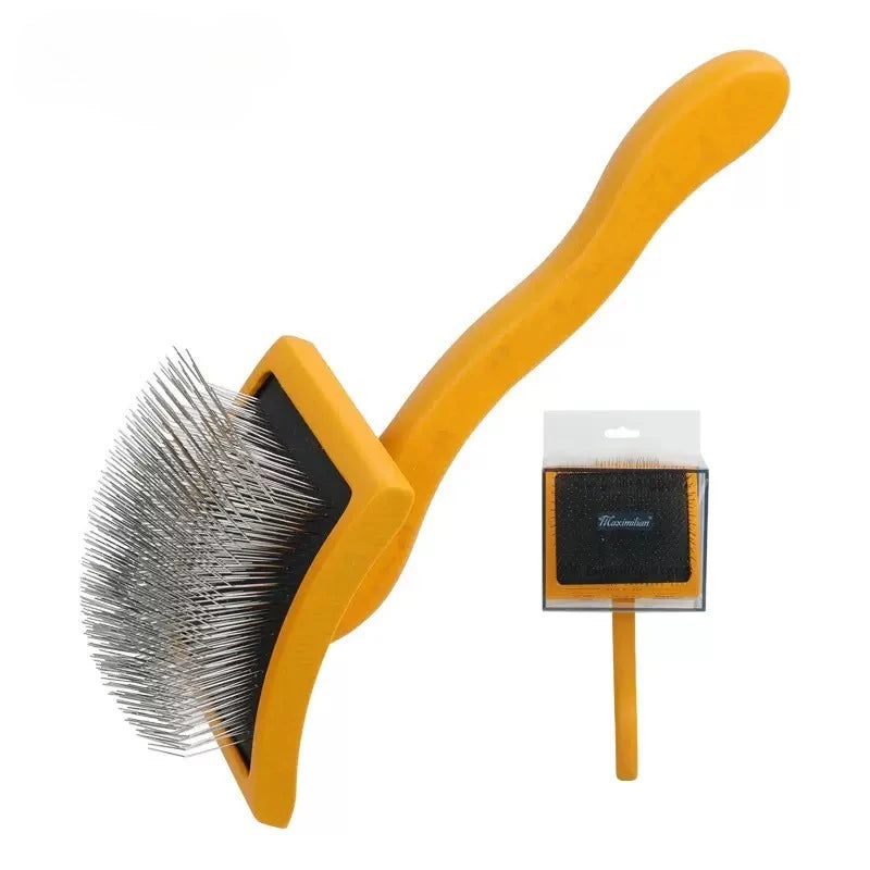 Pet Slicker Brush For Dog Dematting Removal Remover Slicker Tool Dog Brush Pet Cleaning Grooming Cat Hair Comb