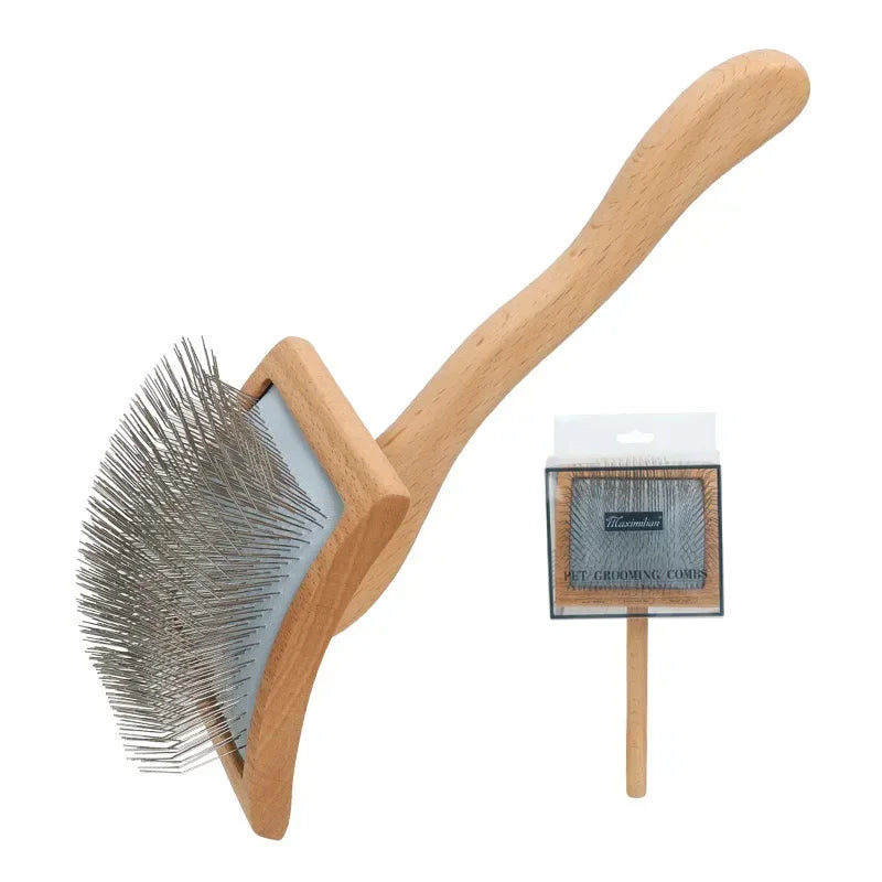 Pet Slicker Brush For Dog Dematting Removal Remover Slicker Tool Dog Brush Pet Cleaning Grooming Cat Hair Comb