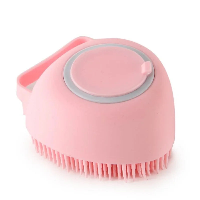Multifunctional Bath Massage Brush for Dogs And Cats Soft Safety Silicone Puppy Grooming Tool Big Dog Cat Pet Accessories
