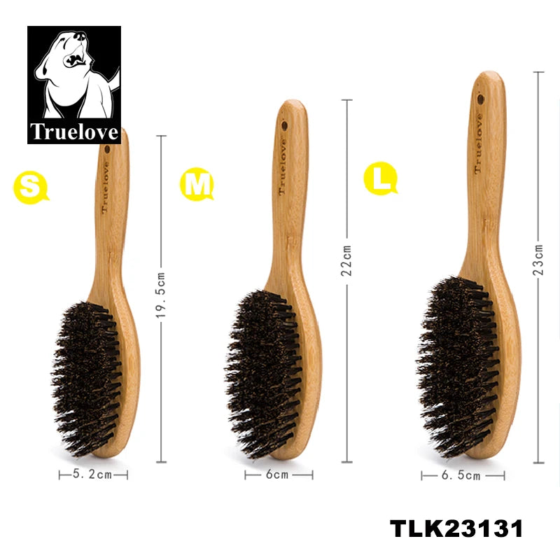 Truelove Pet Grooming Brush Dogs and Cats,Tangles Undercoat,Safe Sensitive Skin Deshedding Pet Brush Removes Loose Hair Tangles