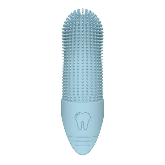 Dog Toothbrush, 360° Cleaning Finger Toothbrush for Dogs, Food Grade Silicone Dog Finger Toothbrush for Dogs & Cats Dental Care