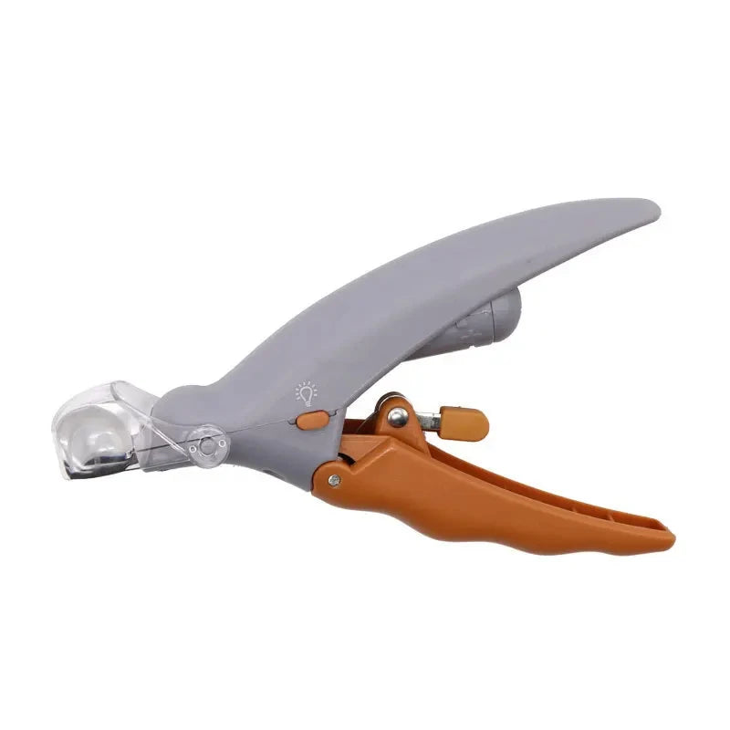 Built-in LED Pet Nail Clipper Light Assisted Claw Cutter Suitable For Dog Cat Daily Household Pet Grooming Maintenance
