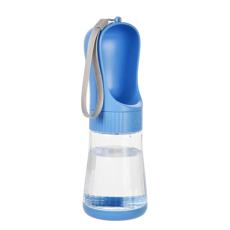 320ML Portable Dog Water Bottle With Food Container Travel 2 in 1 Pet Water Dispenser For Small Large Dogs Cat Labrador Drinking Bowls