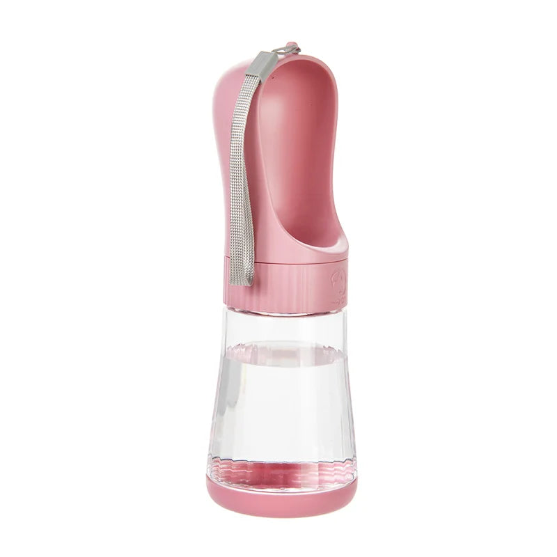 320ML Portable Dog Water Bottle With Food Container Travel 2 in 1 Pet Water Dispenser For Small Large Dogs Cat Labrador Drinking Bowls