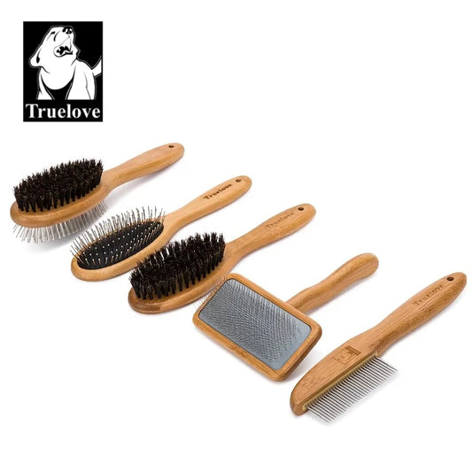 Truelove Pet Grooming Brush Dogs and Cats,Tangles Undercoat,Safe Sensitive Skin Deshedding Pet Brush Removes Loose Hair Tangles