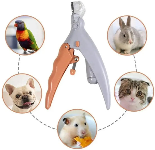 Built-in LED Pet Nail Clipper Light Assisted Claw Cutter Suitable For Dog Cat Daily Household Pet Grooming Maintenance