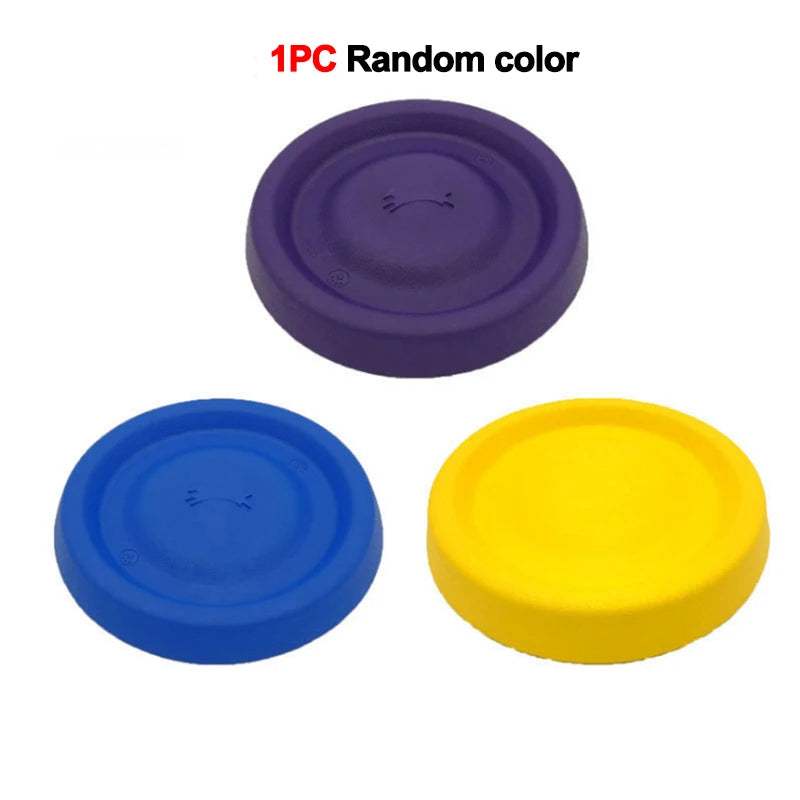 New Dog Toys Pet Flying Disk Training Ring Puller Anti-Bite Floating Interactive Toys Training Chewing Toy for Small Large Dogs