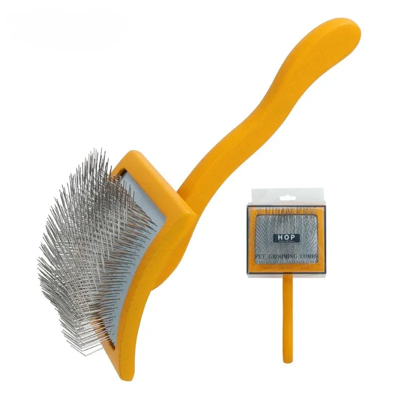 Pet Slicker Brush For Dog Dematting Removal Remover Slicker Tool Dog Brush Pet Cleaning Grooming Cat Hair Comb