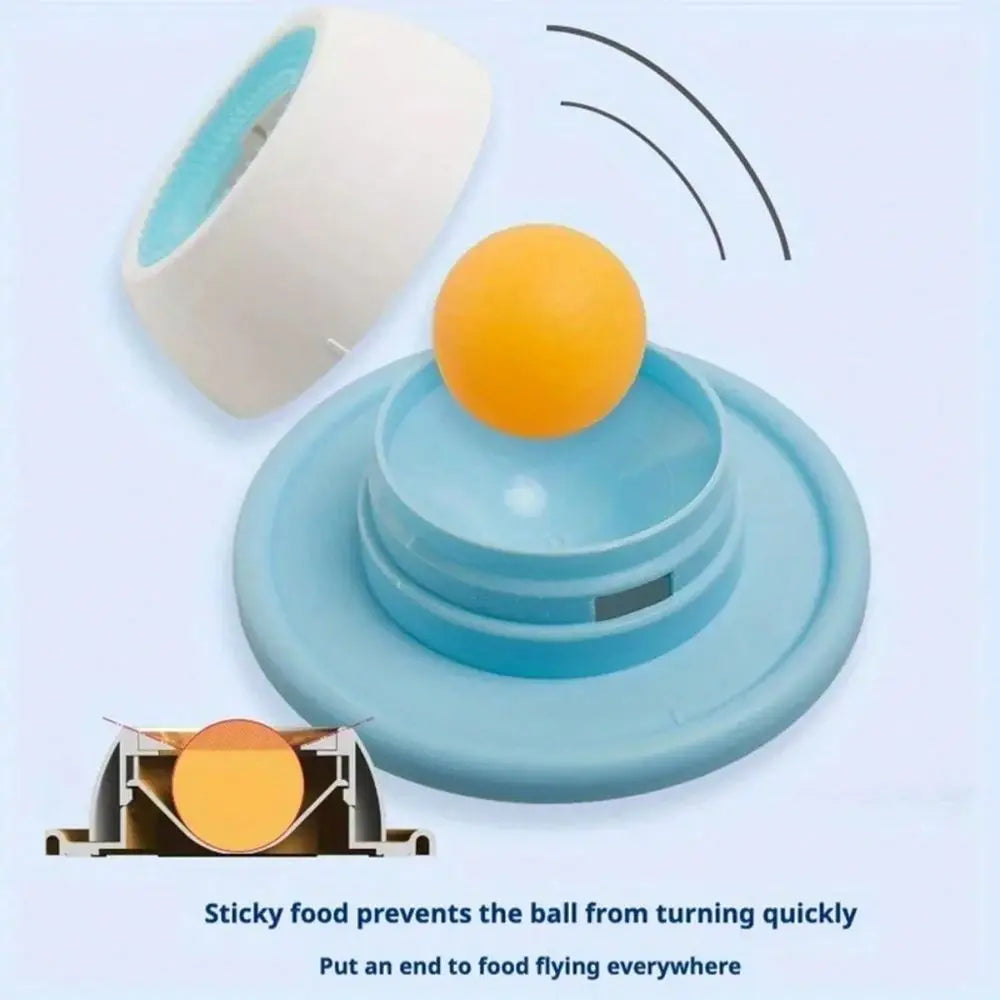 Slow Feeder Puzzle Toy Interactive Lick Mat With Yogurt Spot For Cats And Dogs Teeth Cleaning Treat Dispenser Boredom Relief Sl